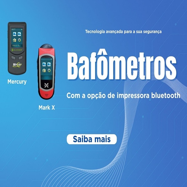 Bafômetros Eletrônicos-Bafômetros Eletrônicos