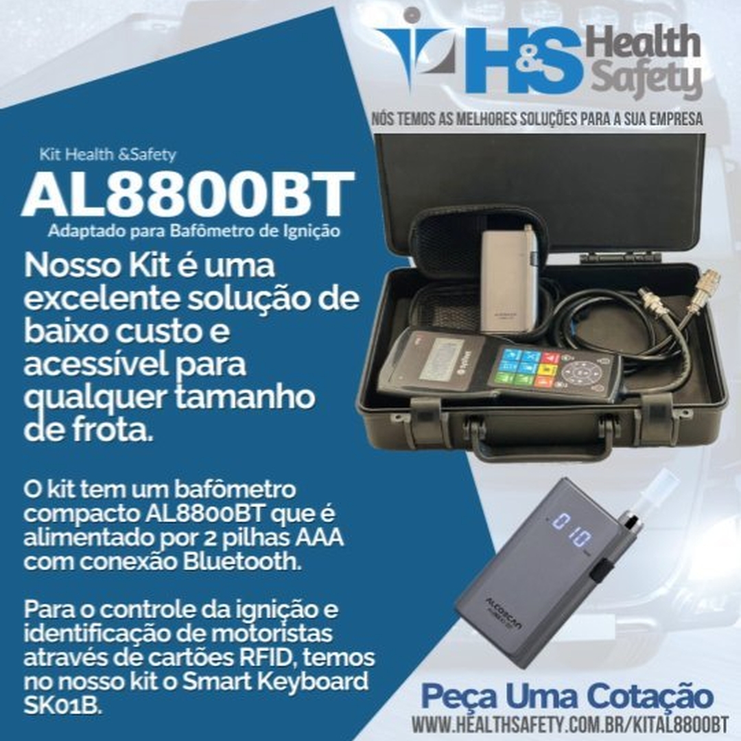 Kit Al800BT-Uma ótima solução para sua frota