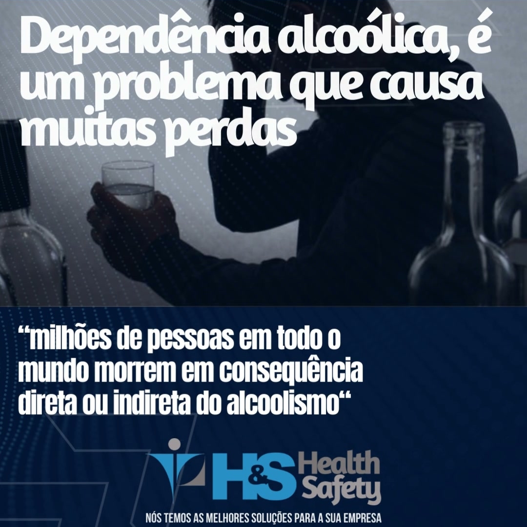 Dependência alcoólica é um problema-Ele causa muitas perdas