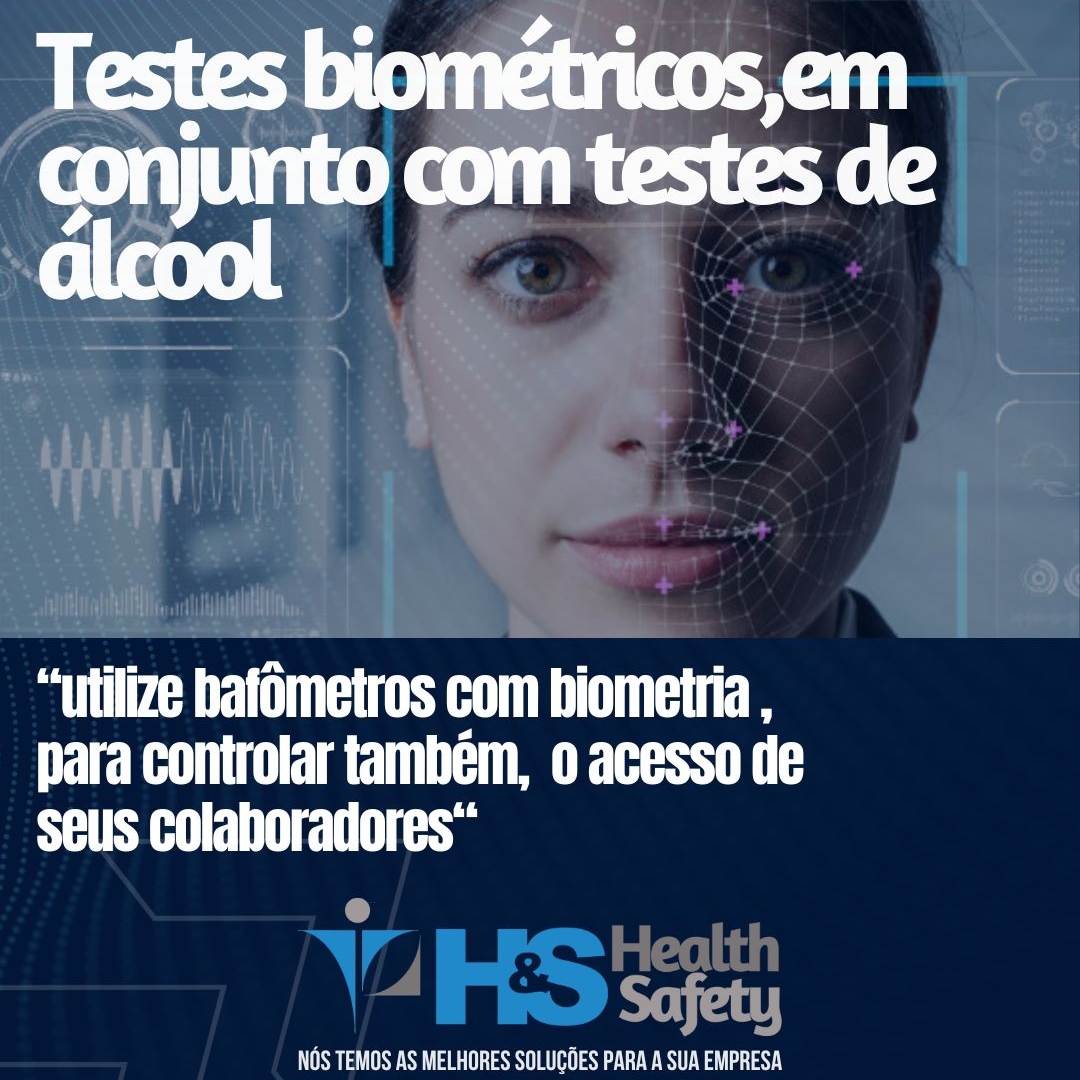 Bafômetros com biometria-acesso seguro