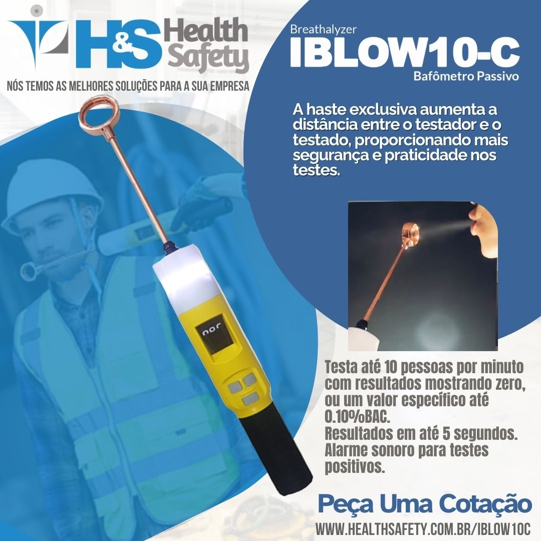 Iblow 10-C-Agora com mais segurança na testagem