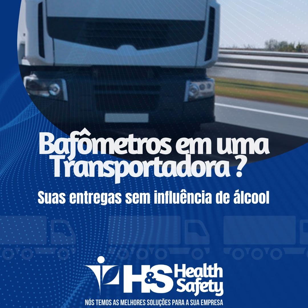 Bafômetros em transportadoras-Sua entregas sem influência do álcool