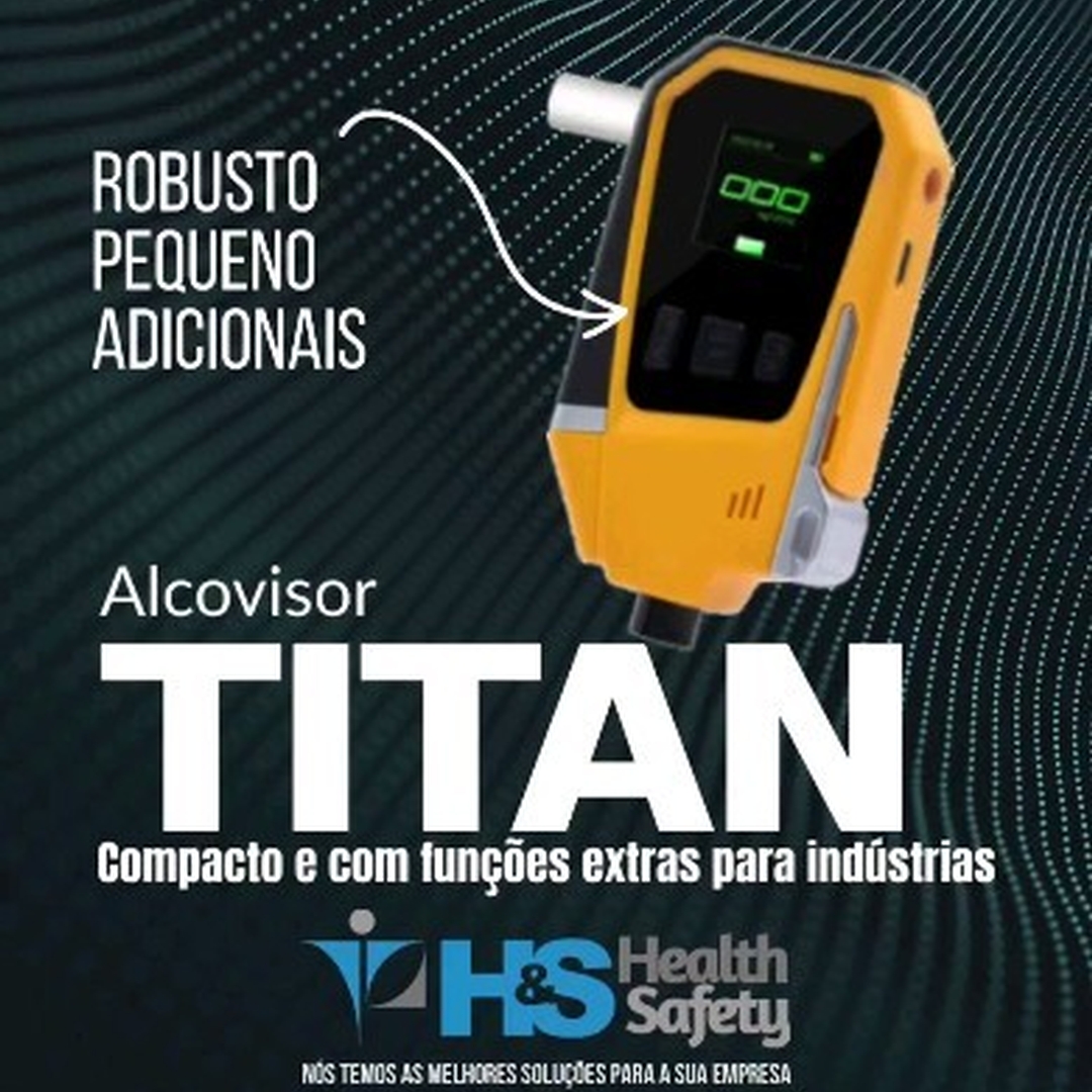 Titan-Bafômetro compacto