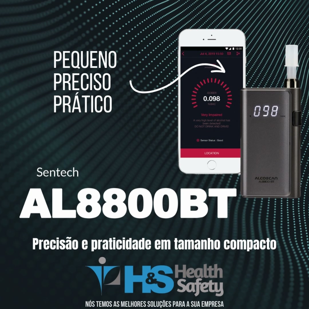 Al8800 BT-Pequeno, preciso e prático